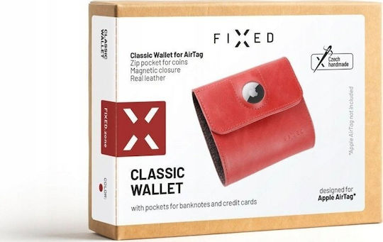 Fix Fixed Classic Wallet Airtag Classic Wallet Space Red Airtag