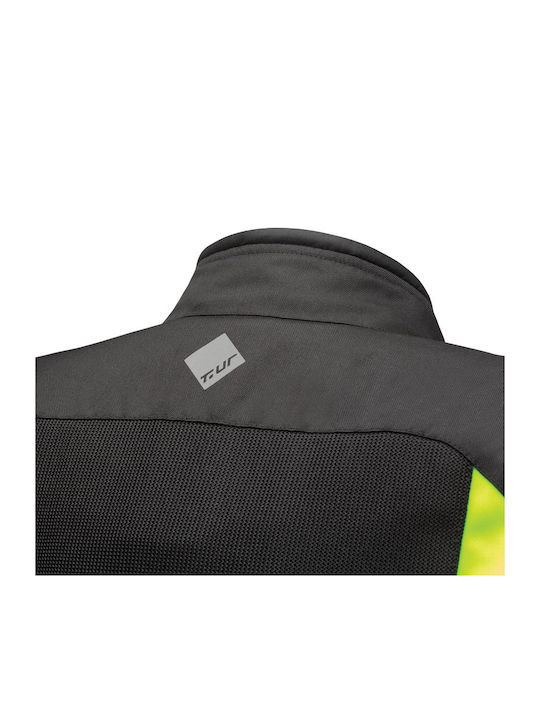 T.ur Siena Summertime Men's Riding Jacket Black/Yellow