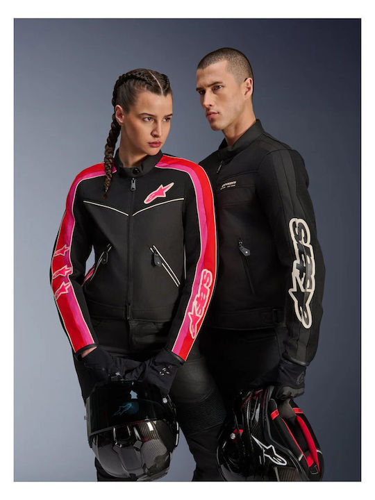 Alpinestars Stella T-Dyno Air Summertime Women's Riding Jacket Black/Red