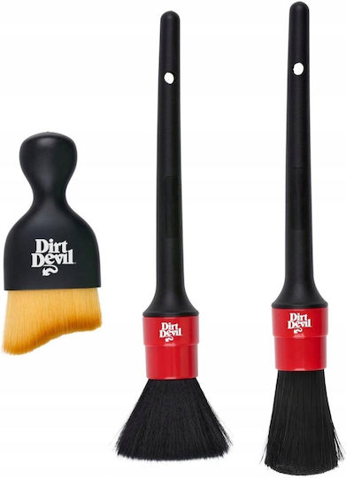 Dirt Devil Cleaning Brushes for Interior Plastics - Dashboard Car 3pcs