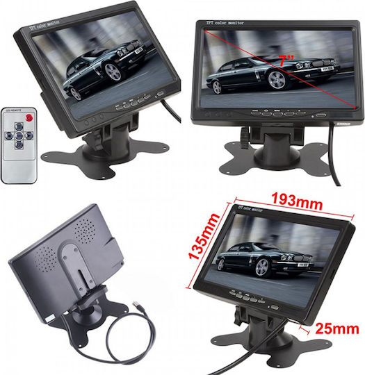 Ecran 7" pentru Tabloul de Bord Auto