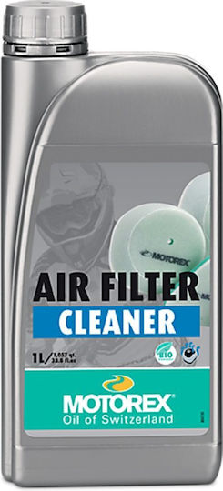 Motorex Air Filter Cleaner Почистващ препарат за въздушен филтър на мотоциклет 1lt
