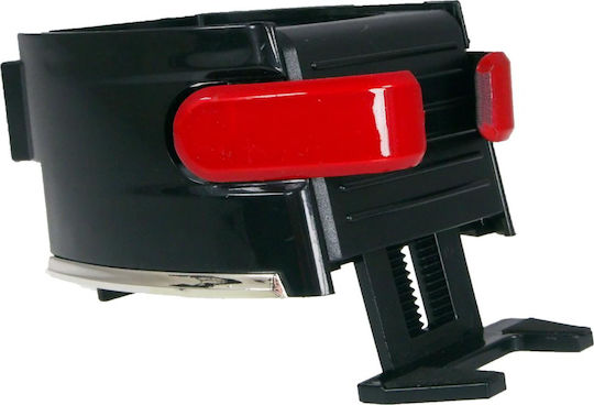 iBox Car Cup Holder 1 Position for AC Vents in Black Color
