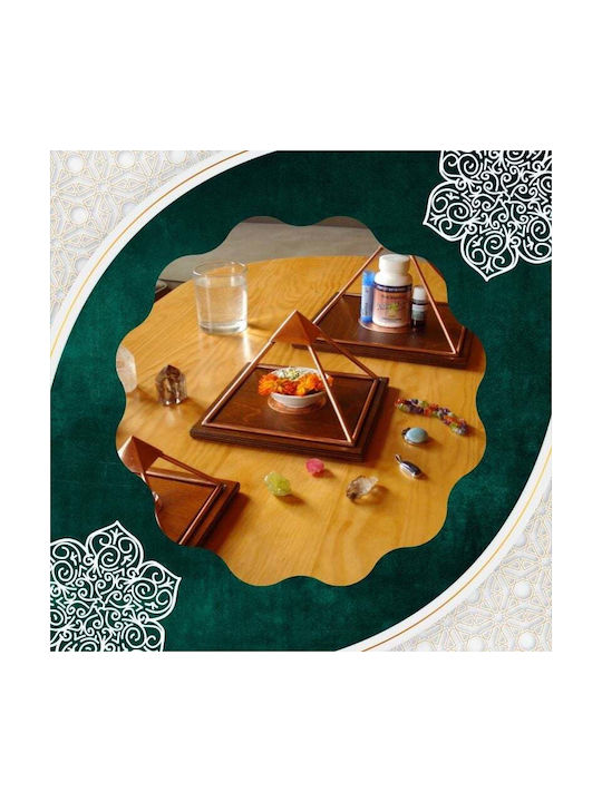 Piramidă Meru Din Cupru Handmade Diagramă Sacră Sri Yantra Activată Încărcare Energizare Feng Shui Meditație