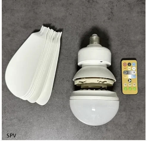 SPV Ανεμιστήρας Οροφής 52cm με Φως Κόκκινος