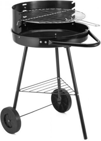 Grătar Rotund Mobil Pentru Cărbuni Grătar Reglabil Cu 4 Niveluri Algon Diametru 41 Cm