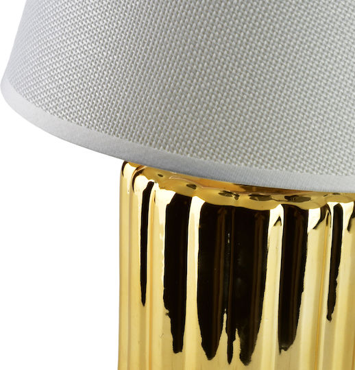 Mondex Table Lamp with Gold Shade and Base