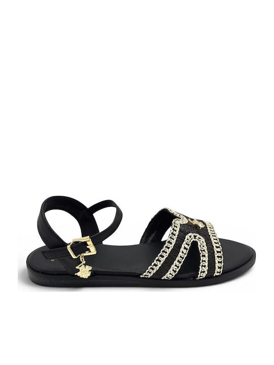 Women's Flat Sandals Black