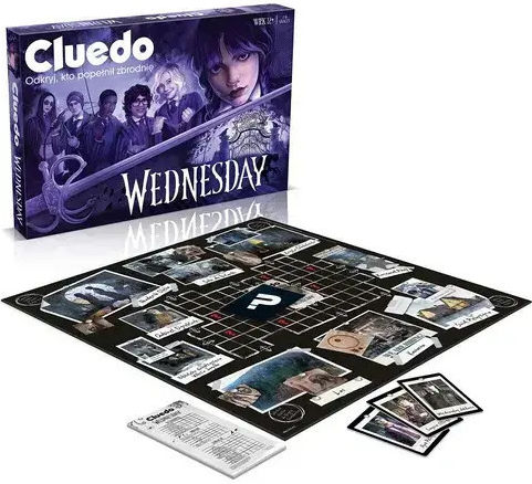 Επιτραπέζιο Παιχνίδι Wednesday για 2-6 Παίκτες 12+ Ετών Hasbro