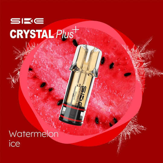 SKE Crystal Pod-Bausatz 2ml mit Integrierter Batterie 400mAh Rote Cherry Ice