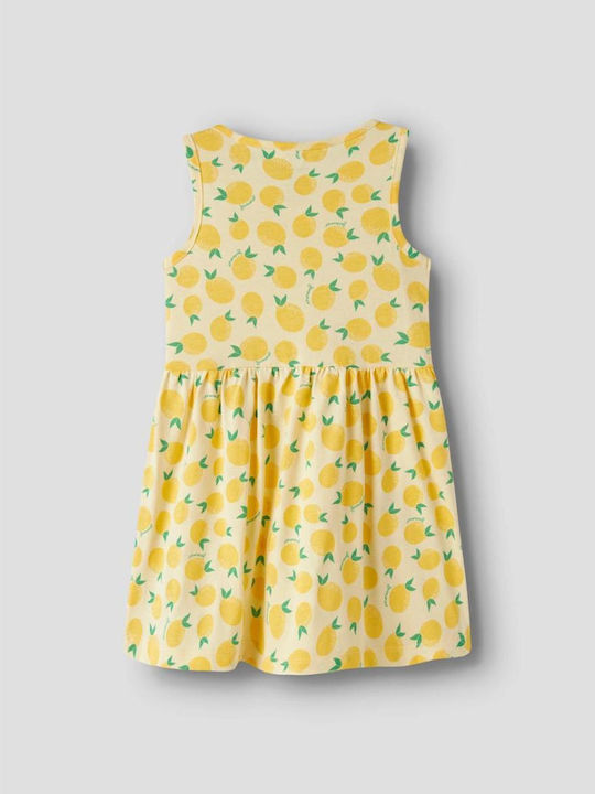 Rochie Fete Fără Mâneci Double Cream Lemons