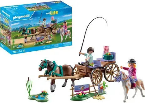 Playmobil MyLife Pferdewagen Für 4-10 Jahre