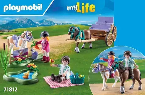 Playmobil MyLife Pferdewagen Für 4-10 Jahre