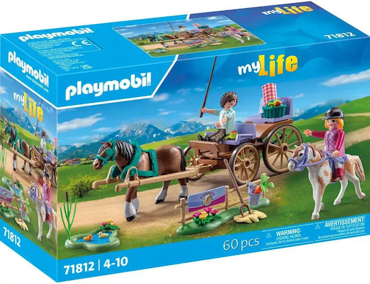 Playmobil MyLife Pferdewagen Für 4-10 Jahre