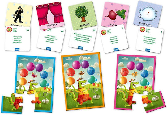 Επιτραπέζιο Παιχνίδι Dragon Obibok's Riddles: Green για 1-4 Παίκτες 4+ Ετών (PL) Granna