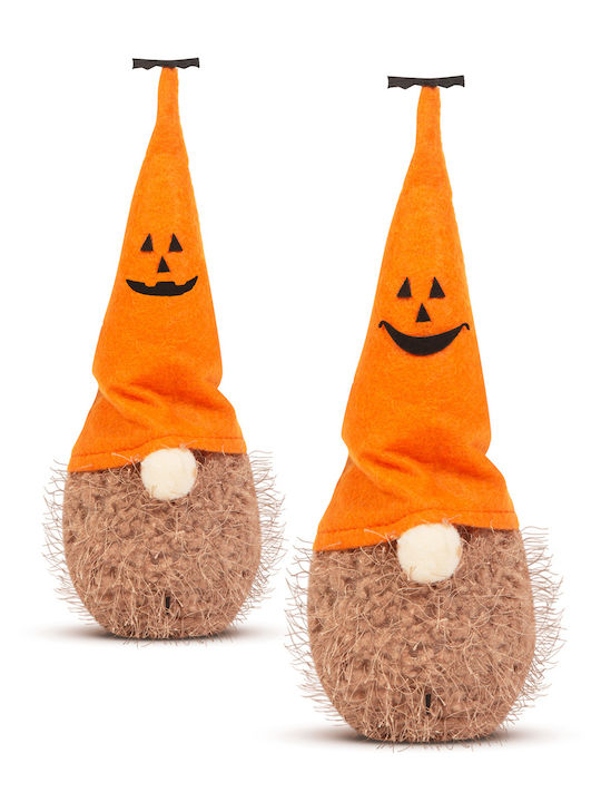 Halloween LED Elf 20 cm Lichtdekoration Textil Warmweiß Licht