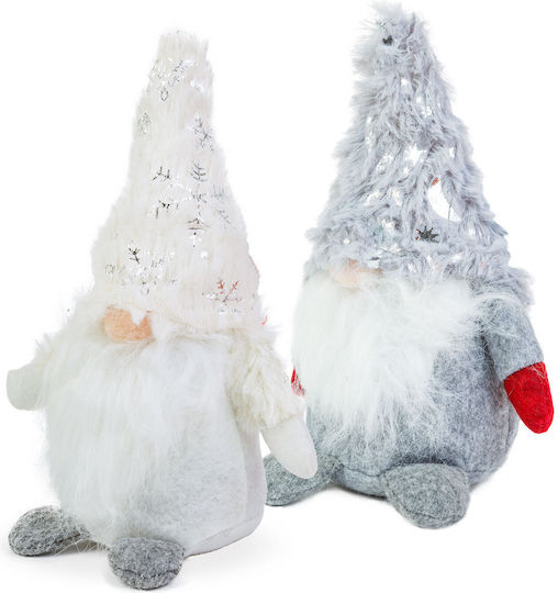 Scandinavian Christmas Gnome 24 Cm Decorative Textile Elf Beard Scandinavian Christmas Gnome 24 Cm Decorative Textile Elf Beard