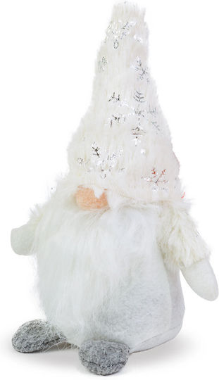 Pitic Scandinav De Crăciun 24 Cm Elf Textil Decorativ Cu Barbă