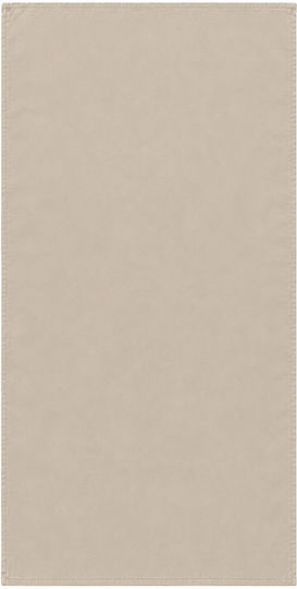 Estia Microfiber Body Towel Beige 180x90cm