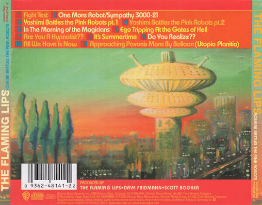 Flaming Lips Yoshimi Battles Pink Robots Cd