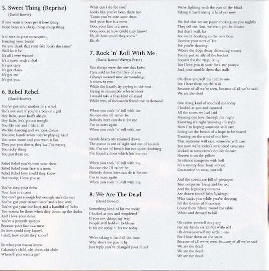 Bowie* Diamond Dogs Cd