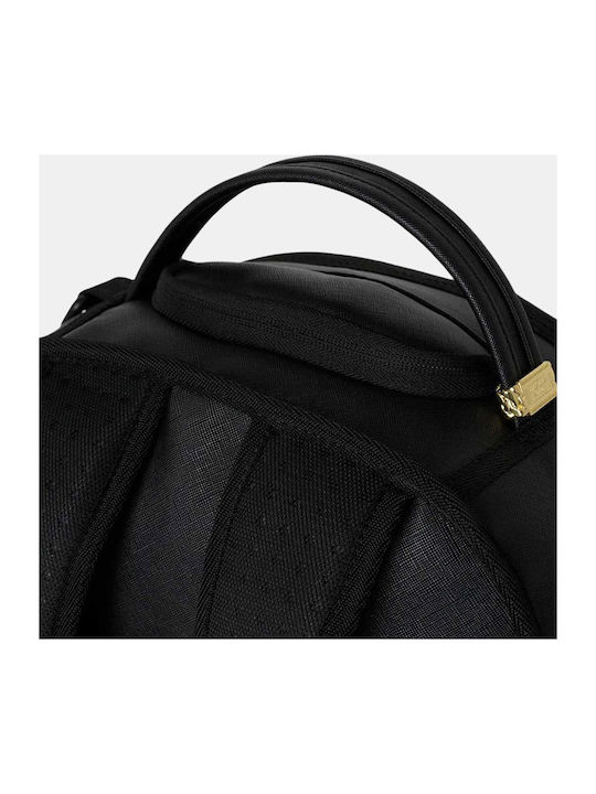 Sprayground Blacked Out Metallic Drip School Backpack Junior High-High School Black