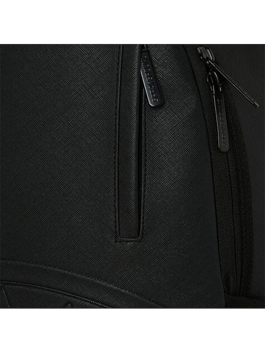 Sprayground Blacked Out Embossed Gold Tooth Ученическа раница за основно училище Златиста