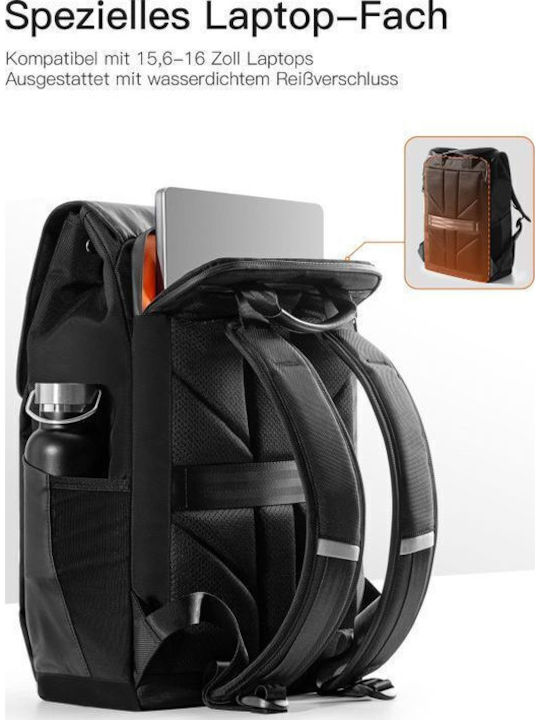 Inateck Waterproof Laptop Backpack in Black colour BP01008_BLACK