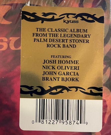 Kyuss Blues Red Sun Vinyl