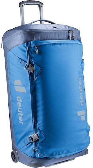 Deuter Duffel Пътна Чанта Синя с Колела Текстилна