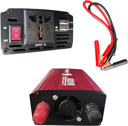 Car Power Inverter 620W Conversion 12V DC 220V AC Single-Phase Gd-620W OEM