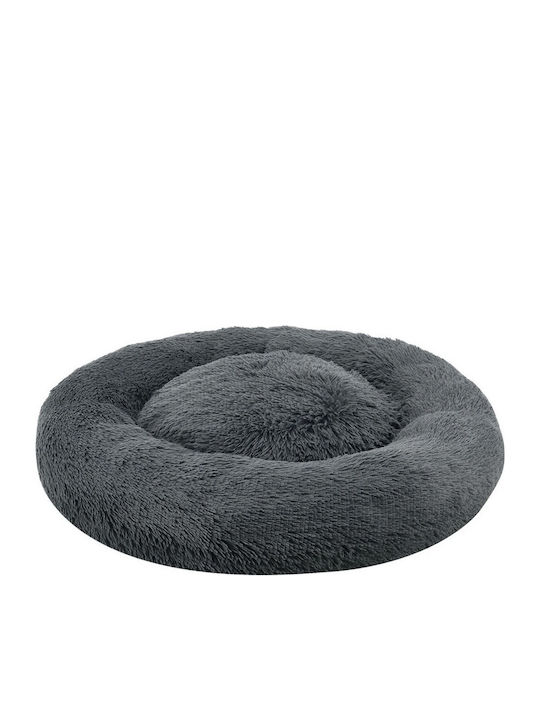 Hundebett Rund Grau 80x80cm