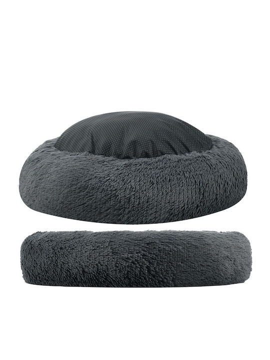 Hundebett Rund Grau 80x80cm