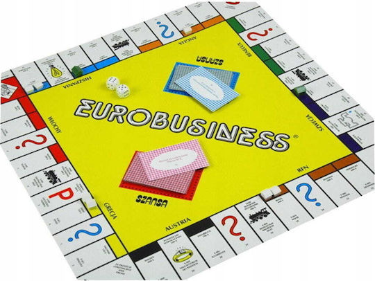 Επιτραπέζιο Παιχνίδι Eurobusiness για 2-5 Παίκτες 14+ Ετών (PL) Rebel
