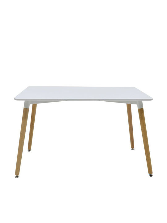 Pakketo Esszimmermöbel-Set Parker Mit 4 Stücken 120x80cm
