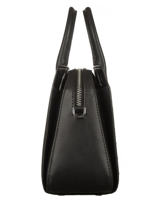 Leder Damen Handtasche Crossbody / Handtasche Schwarz