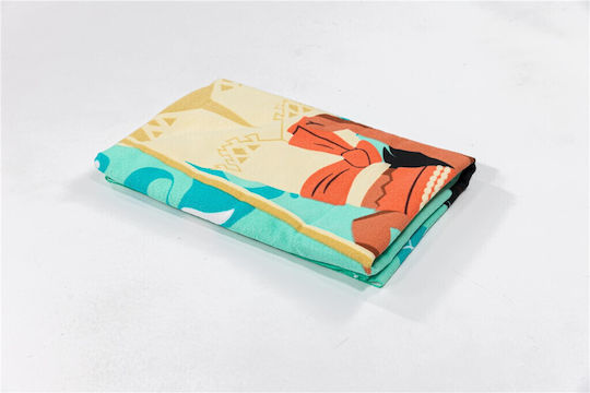 Disney Vaiana Raised Sea Beach Towel 70x140cm