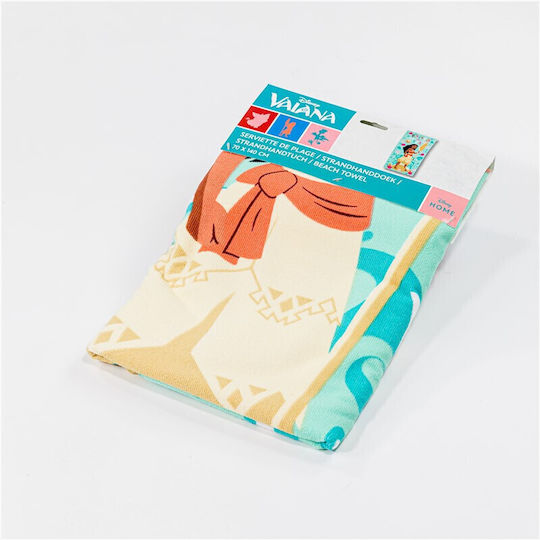 Disney Vaiana Raised Sea Beach Towel 70x140cm