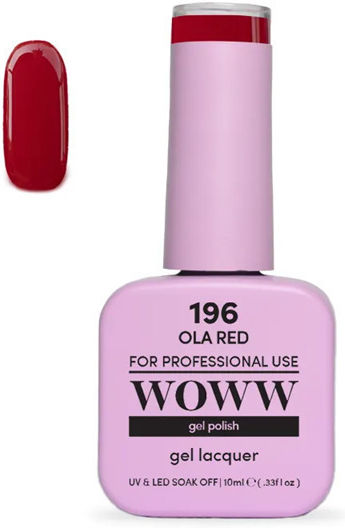 Woww Cosmetics Ojă Pentru Unghii Cu Gel 343 Amazon Dolphin 10ml