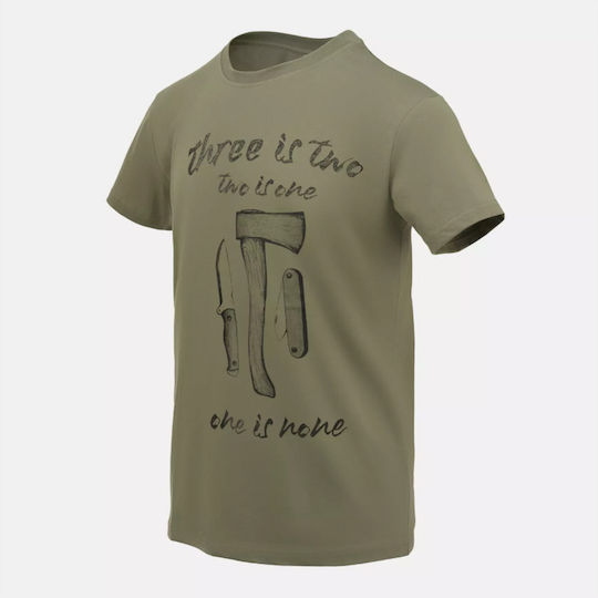 Блузка Helikon-tex T-shirt One Is None Къс ръкав Памучна Olive Green