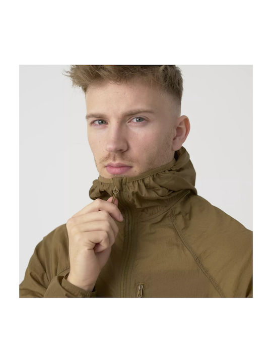 Helikon Tex Windschutz Jagdjacke Braun