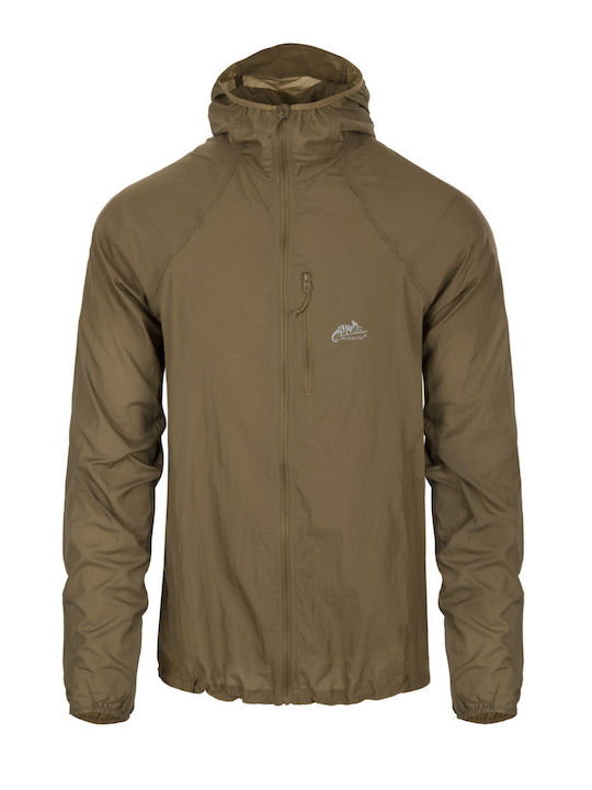 Helikon Tex Windschutz Jagdjacke Braun