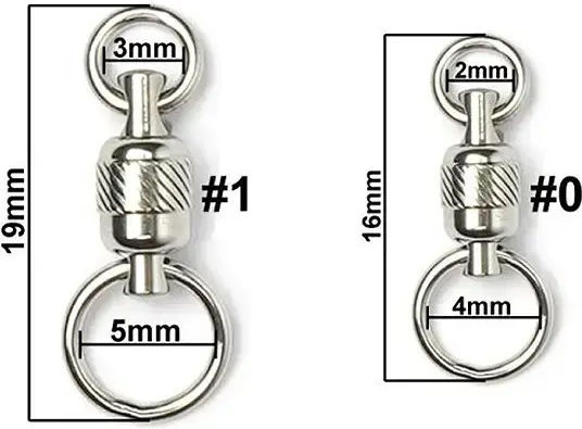 Bkk Infinity Swivel Wire Split Ring No2