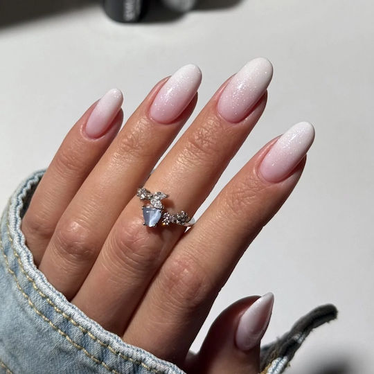 Semilac Gel Νυχιών Decor Gel White 5gr