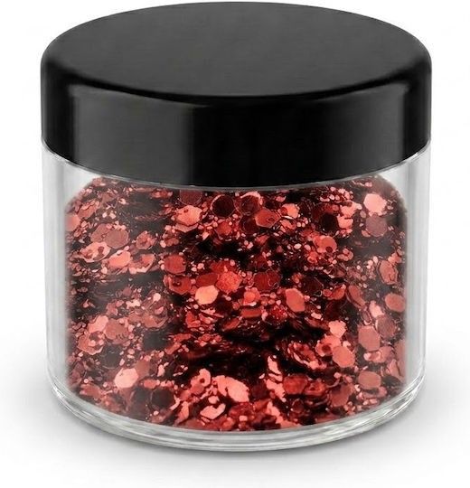 Glitter Red Chunky Mix 20gr