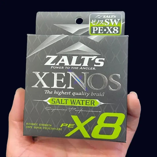 Плетено Влакно Zalt’s Xenos X8 Sw 150м 0.191мм Pe#1.2