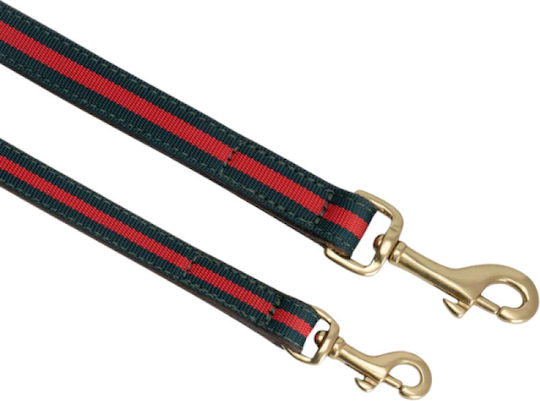 William Walker Foldable Dog Leash Lead Leather 1.5cm