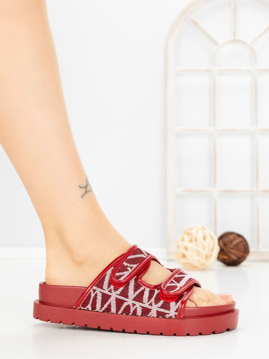 Flache Sandalen Für Damen Rote