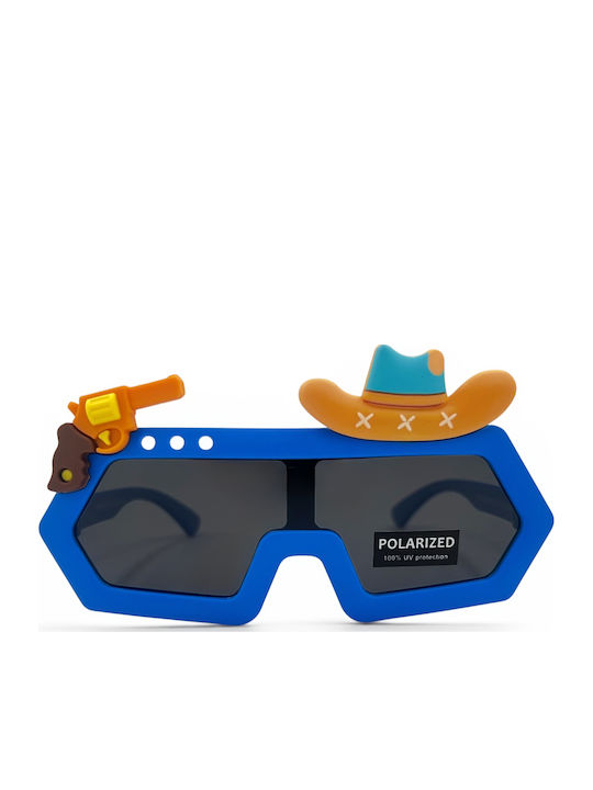 Kiddos Άθραυστα Polarized Παιδικά Γυαλιά Ηλίου Μπλε