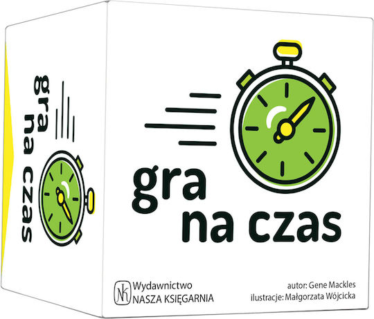 Επιτραπέζιο Παιχνίδι Race Against Time για 2-10 Παίκτες 8+ Ετών (PL) Nasza Ksiegarnia